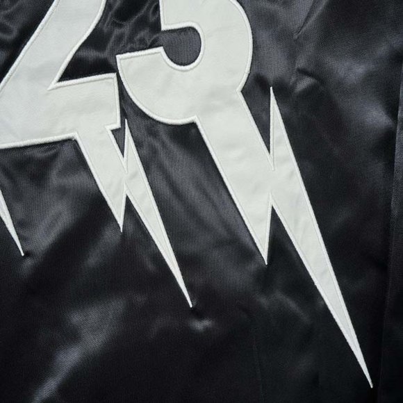 RIVINGTON ROI REBIS Alphabet Lightning Black Jacket - Picture 13 of 16